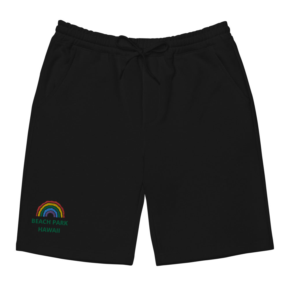 Beach Parked Men's fleece shorts