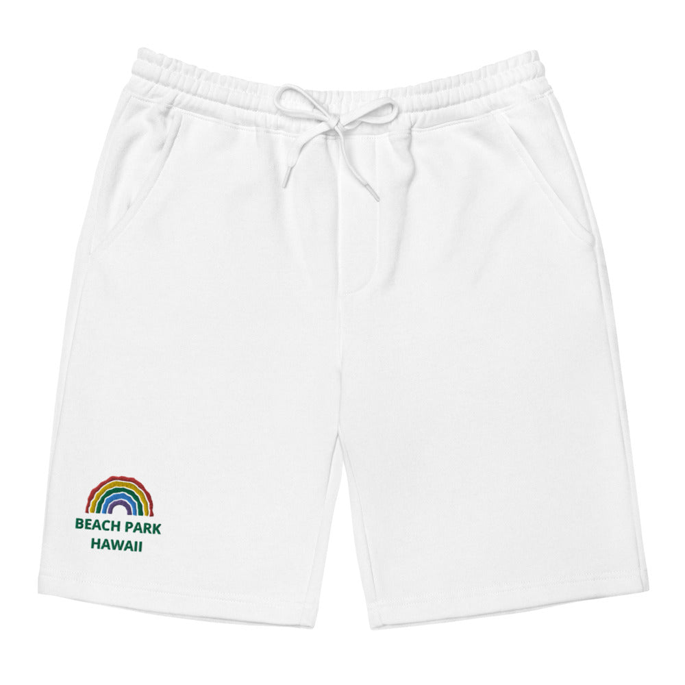 Beach Parked Men's fleece shorts