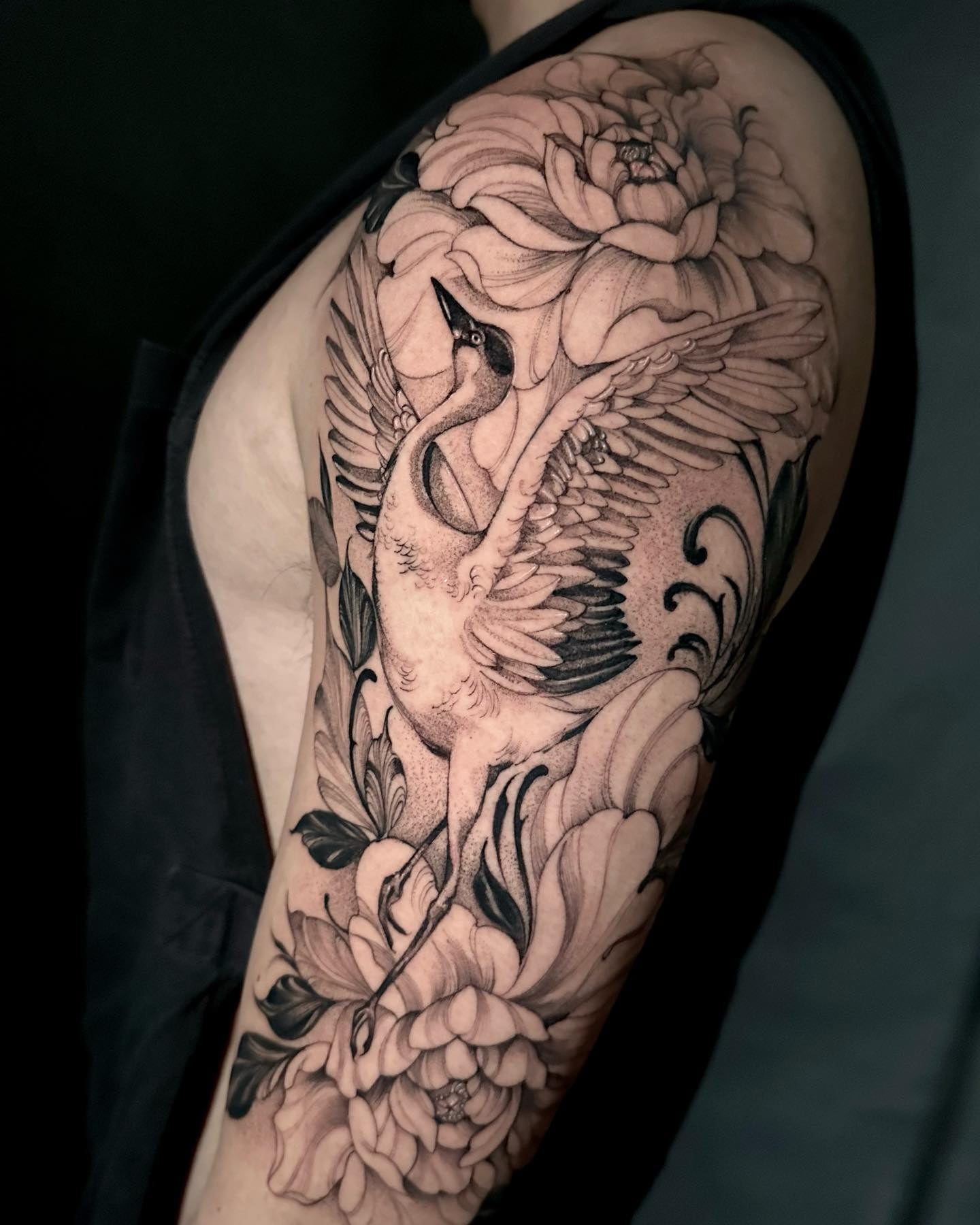 Dani G tattoo work at Beach Park Tattoo