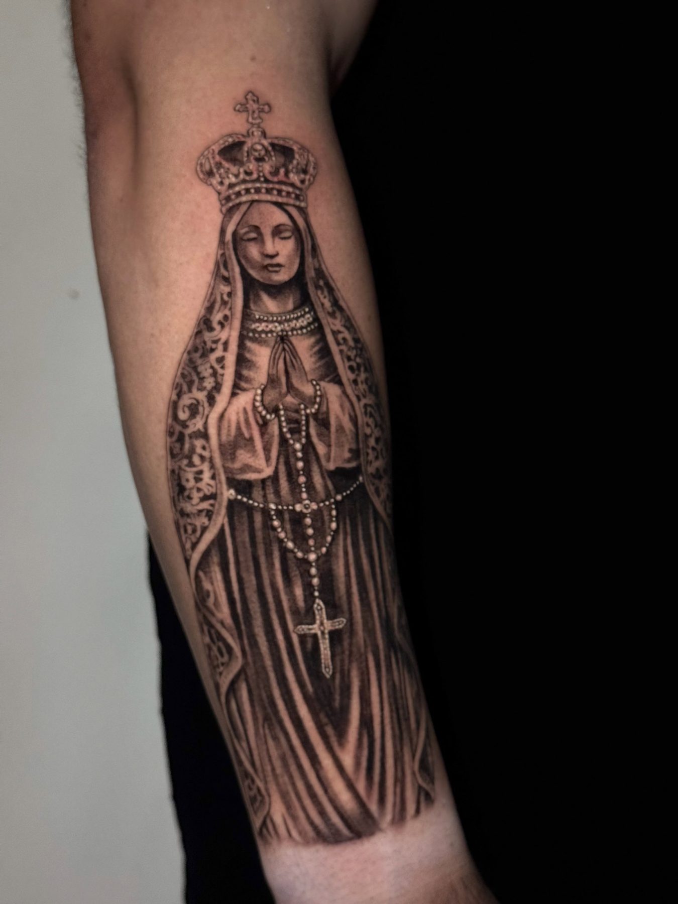 Javi tattoo work at Beach Park Tattoo