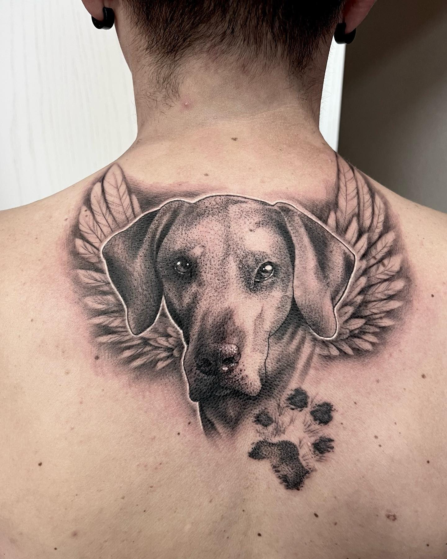 Kate tattoo work at Beach Park Tattoo