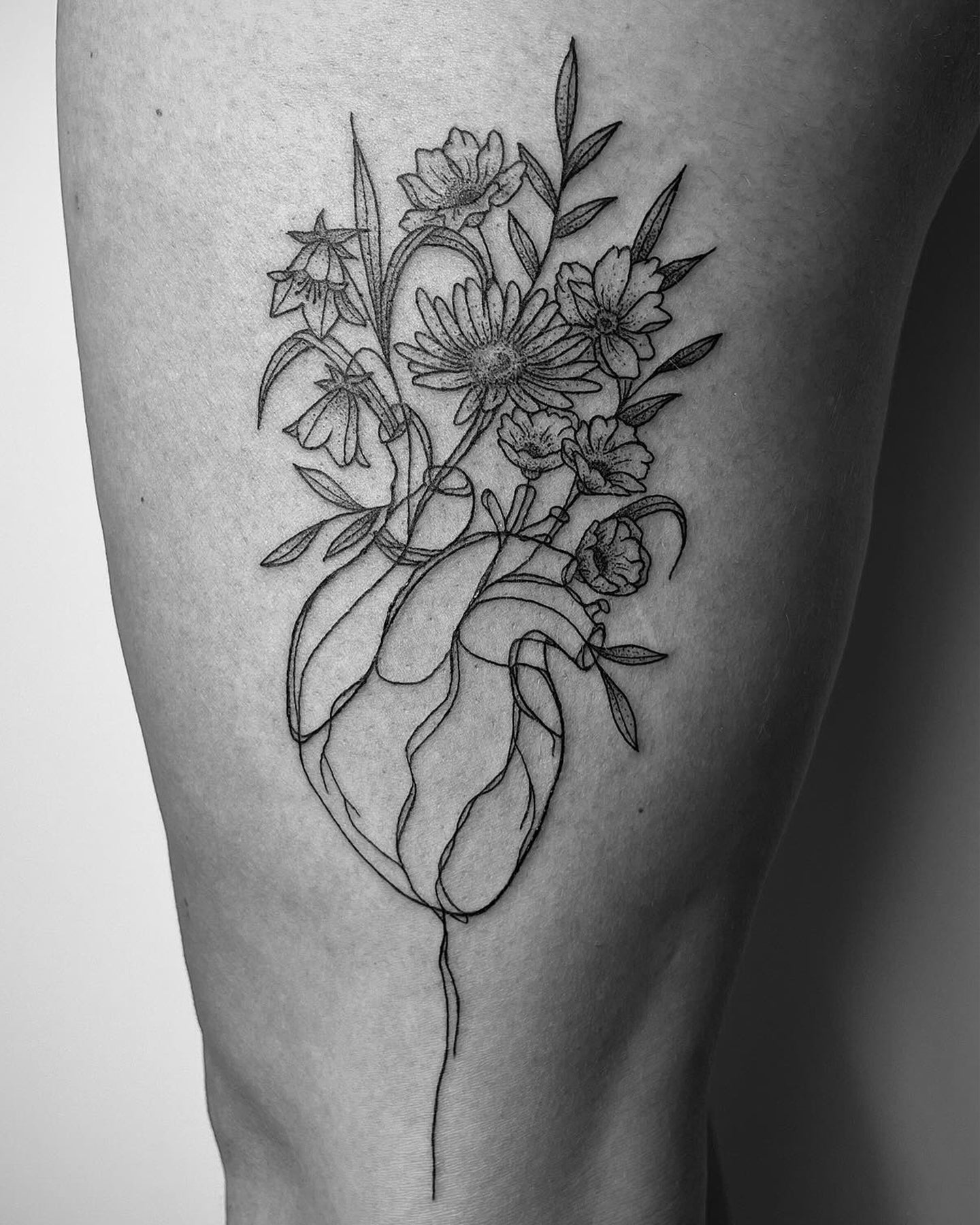 LayerLayer tattoo work at Beach Park Tattoo