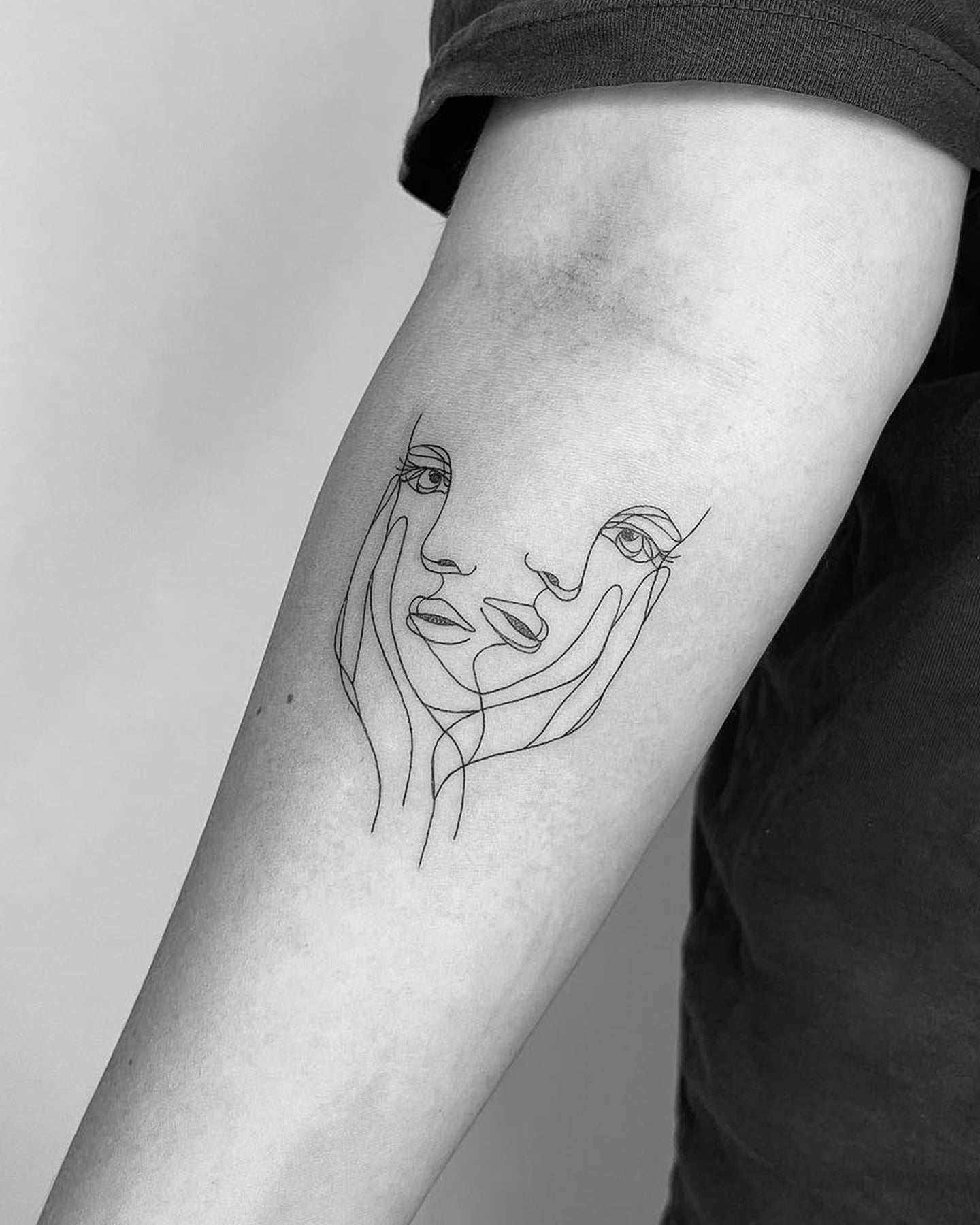 LayerLayer tattoo work at Beach Park Tattoo