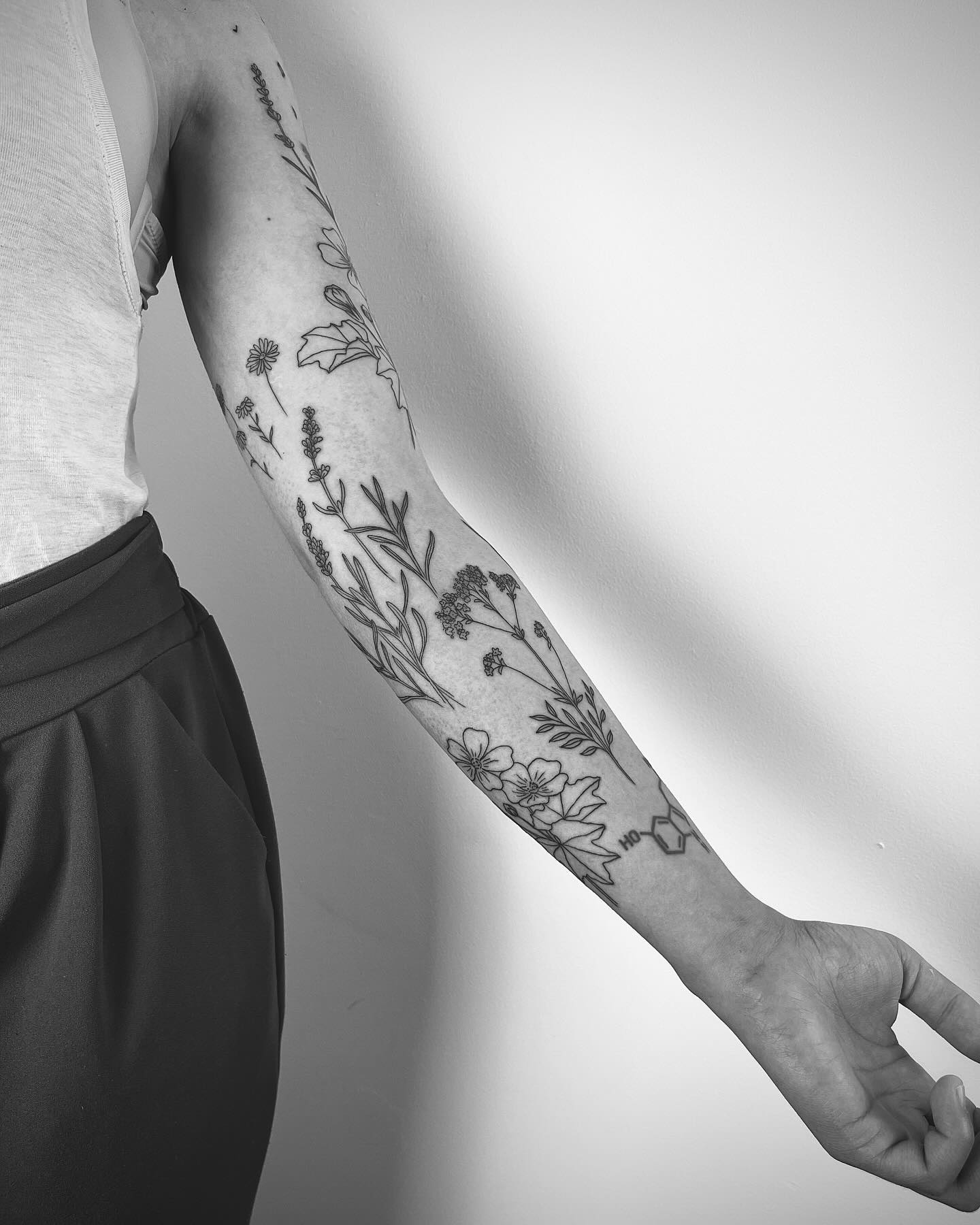 LayerLayer tattoo work at Beach Park Tattoo